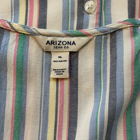 Arizona striped dress size XL. - Picture 4 of 4